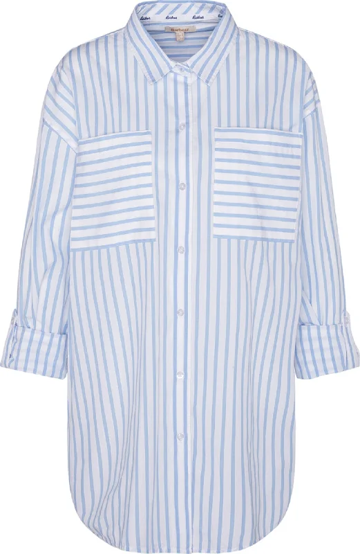 Nicola Striped Relaxed Long-Sleeved Shirt - Women's|-|Chemise décontractée à manches longues à rayures Nicola - Femme