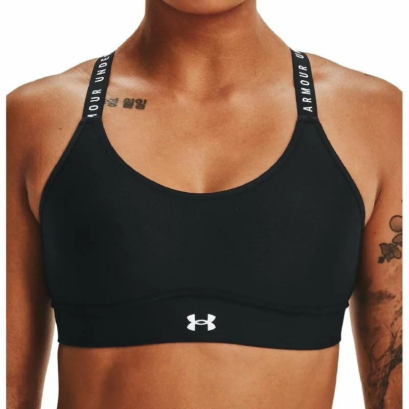 Under Armour Infinity Mid Covered Womens Sports Bra - Black