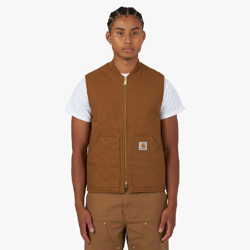 Carhartt WIP Vest Hamilton Brown / Rigid