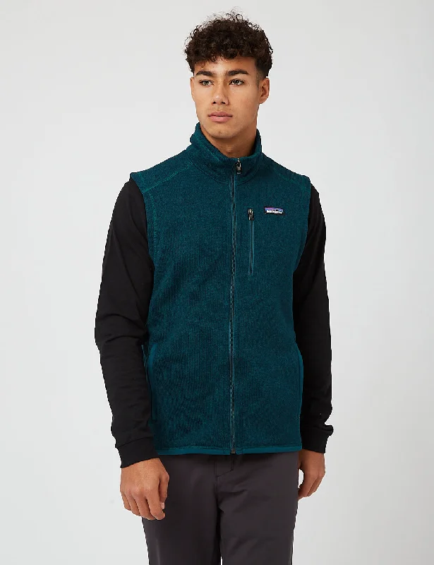 Patagonia Better Sweater Vest - Dark Borealis Green